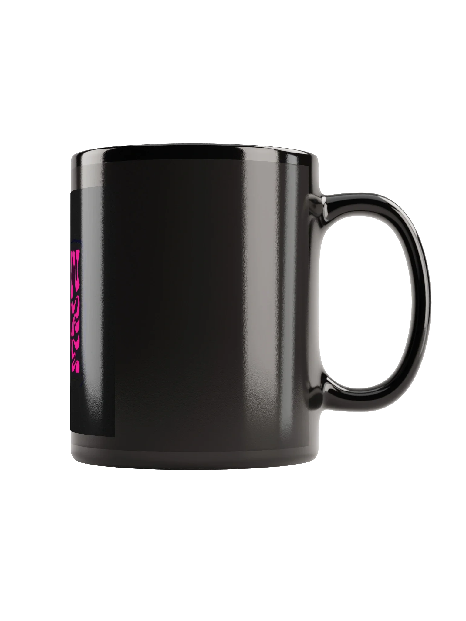 Retro Love Wave Black Mug product image (3)