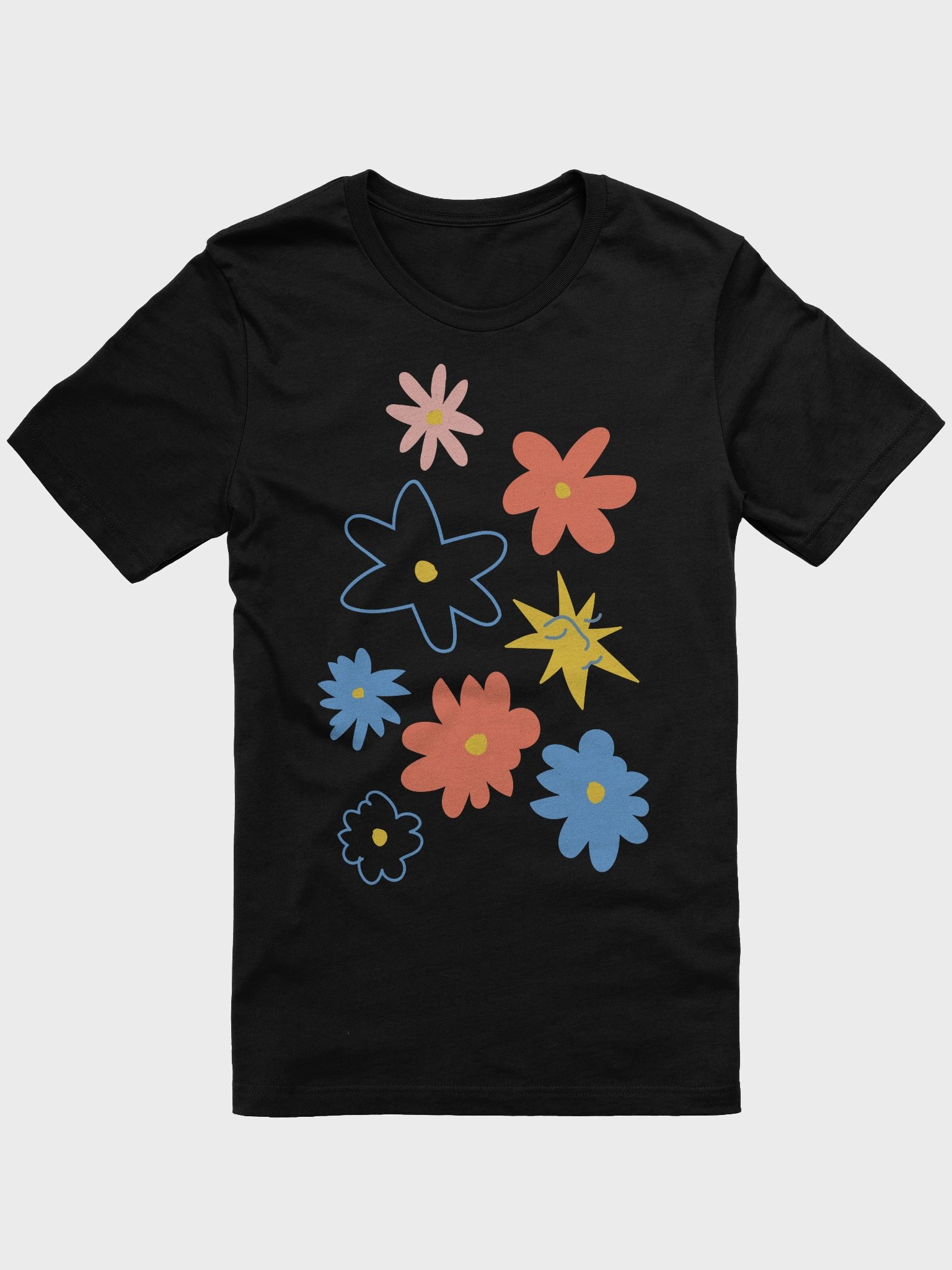 Blossom Burst Floral T-Shirt product image (2)