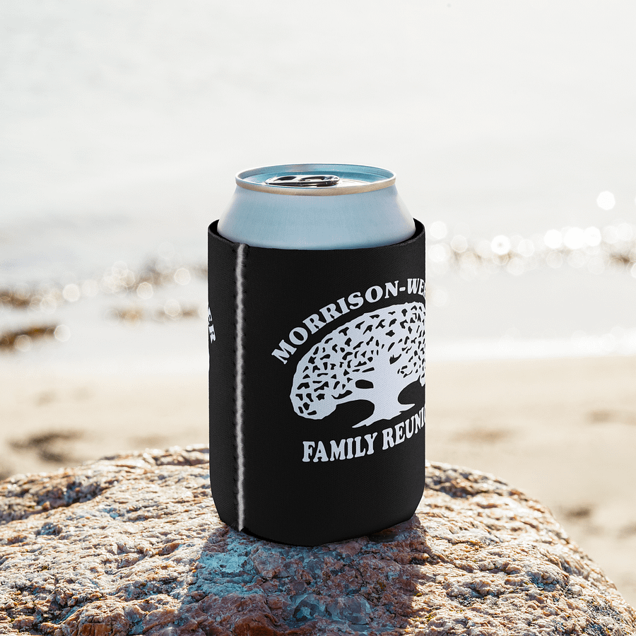 "Morrison-Werner Family Tree" Can Coozie (Black) product image (8)
