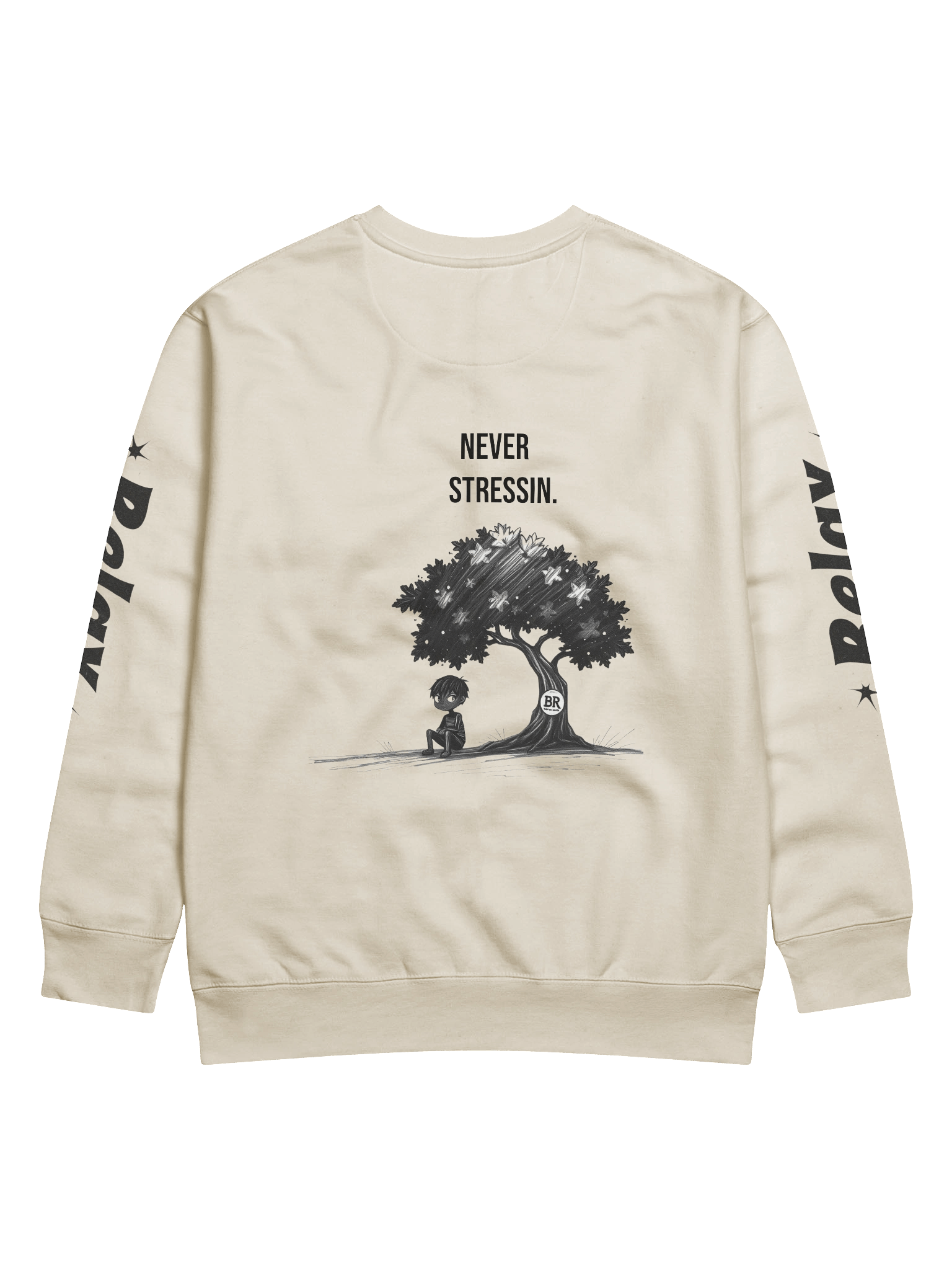 "NEVER STRESSIN" SWEATSHIRT product image (2)