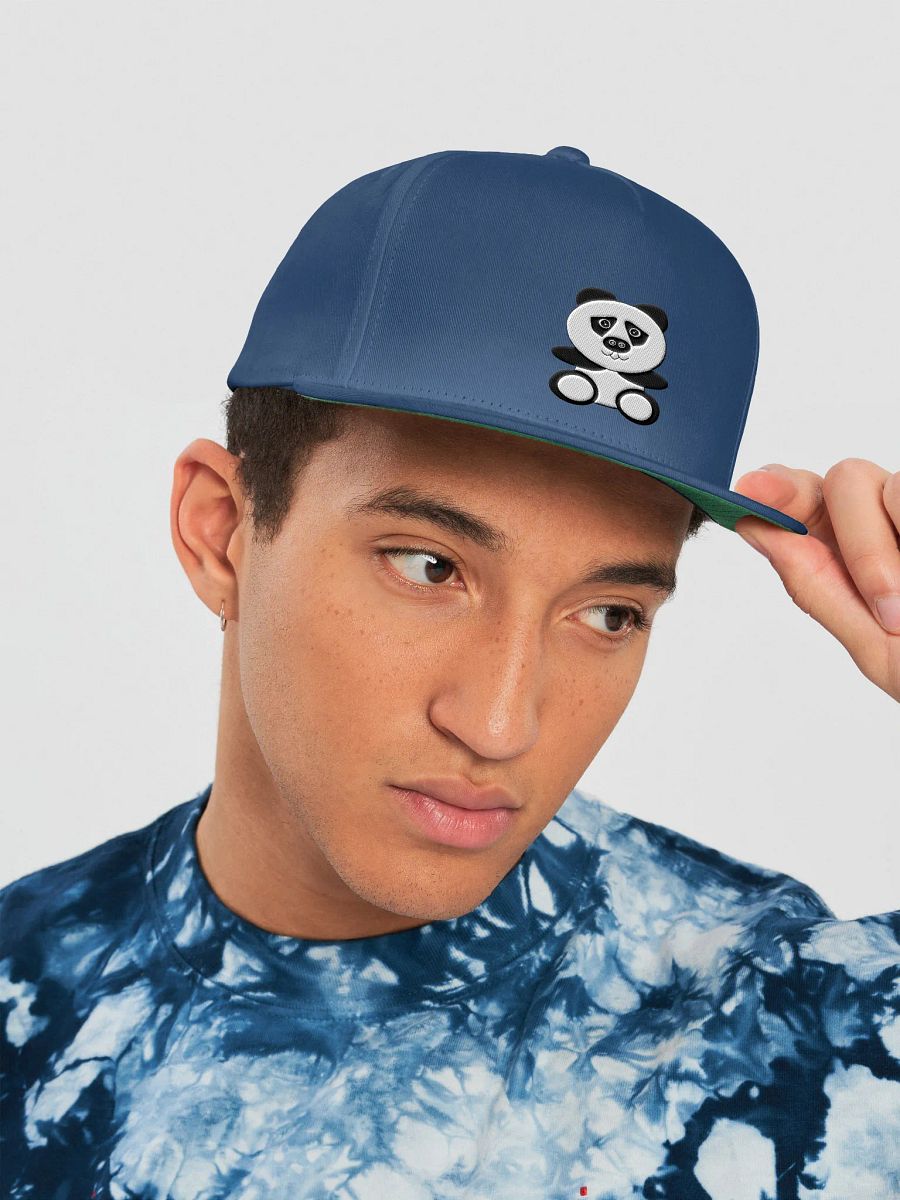 Panda Monochrome Snapback Cap product image (23)