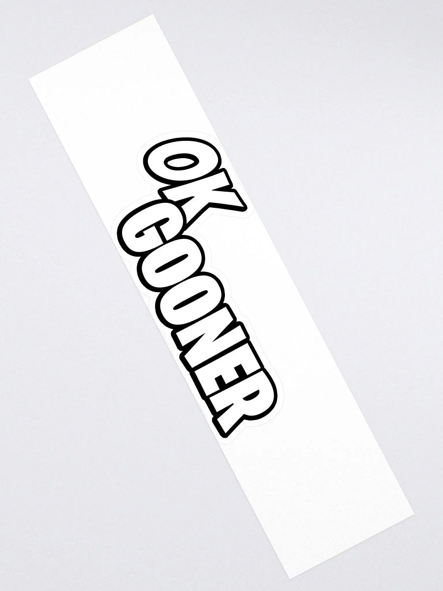 OK GOONER STICKER product image (2)