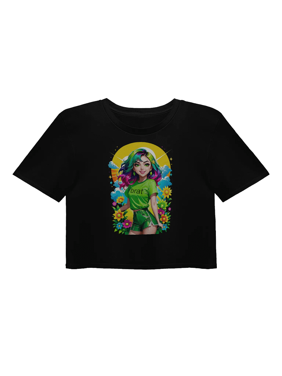 Brat Girl v2 - AS Colour Women's Premium Crop Top product image (3)