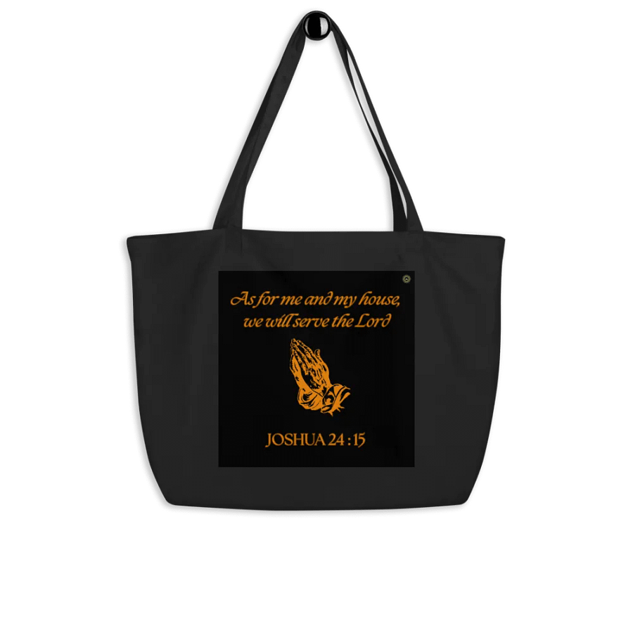 Prayful Servitude Tote Bag_Black product image (4)
