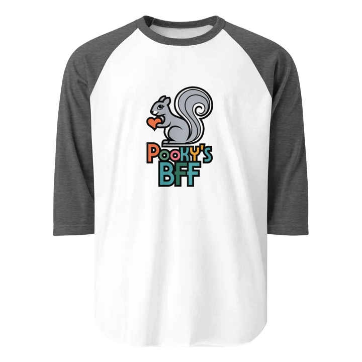 Pooky's BFF Squirrel Raglan Tee product image (1)