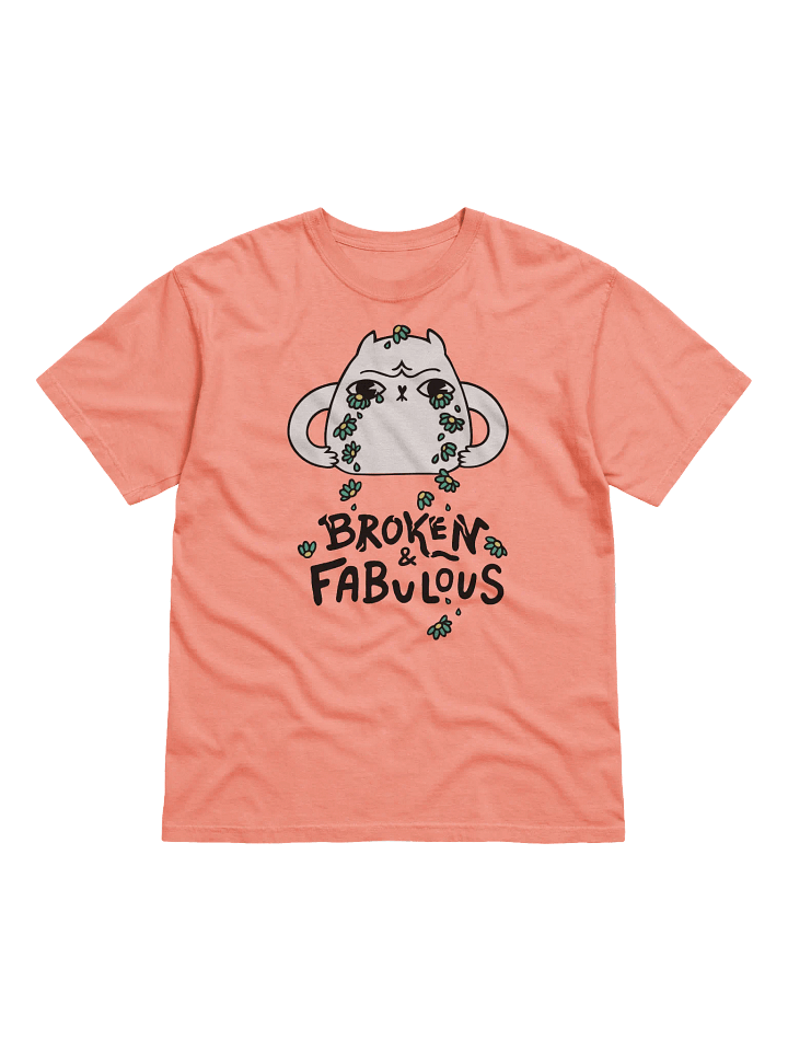 WLS T-shirt with print 'Broken & Fabulous' 2 product image (1)