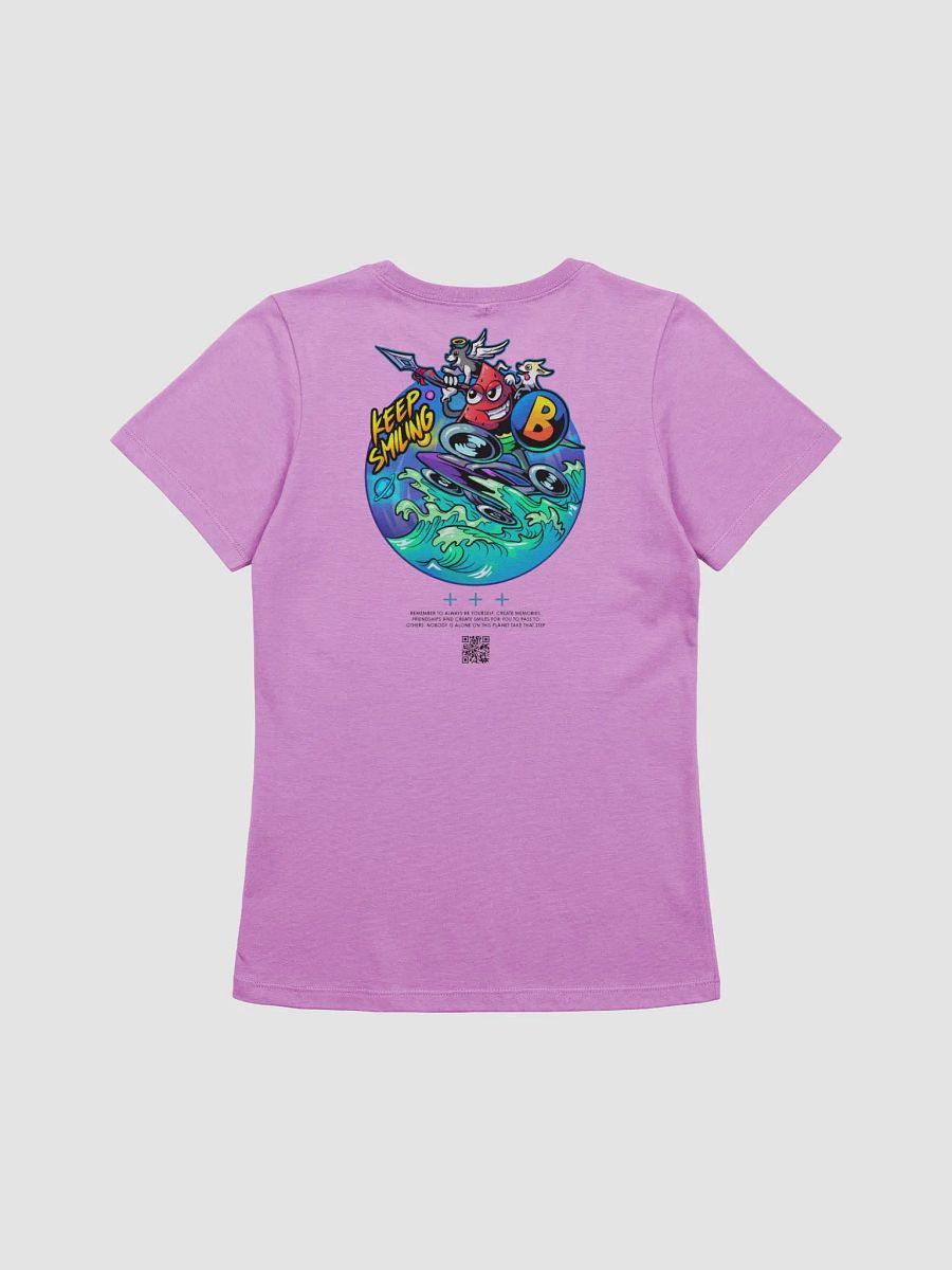 Keep Smiling Female T-Shirt product image (4)