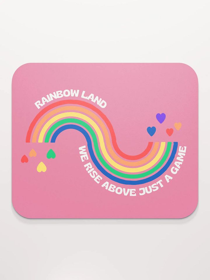 Rainbow Land Mousepad Pink product image (2)