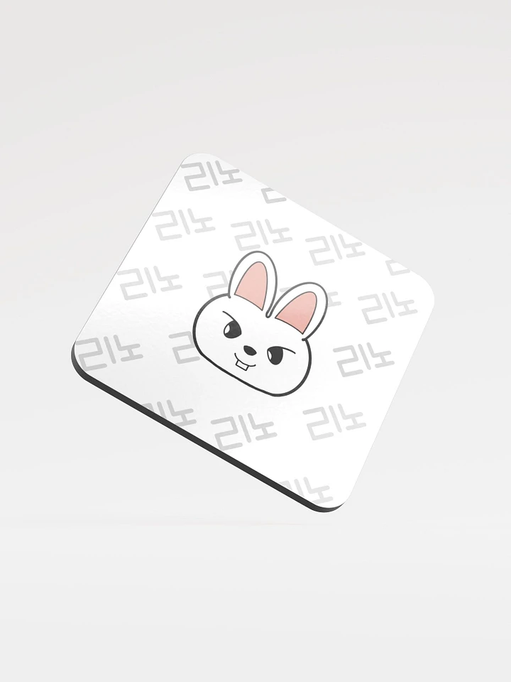 Leebit face and hangul coaster product image (1)