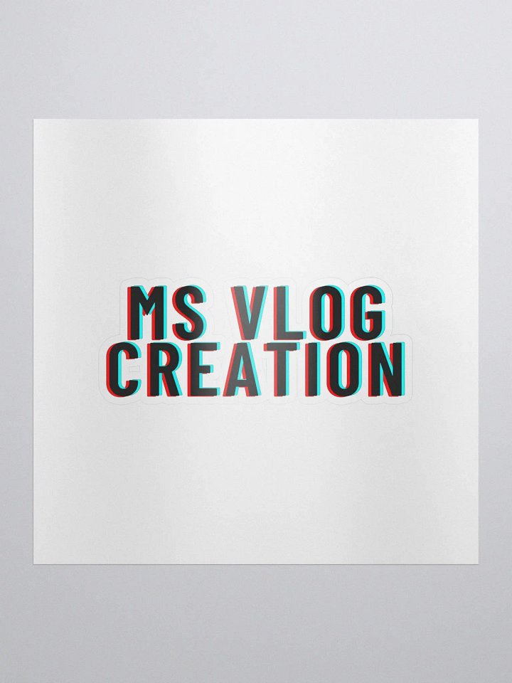 MS Vlog Creation Sticker product image (1)
