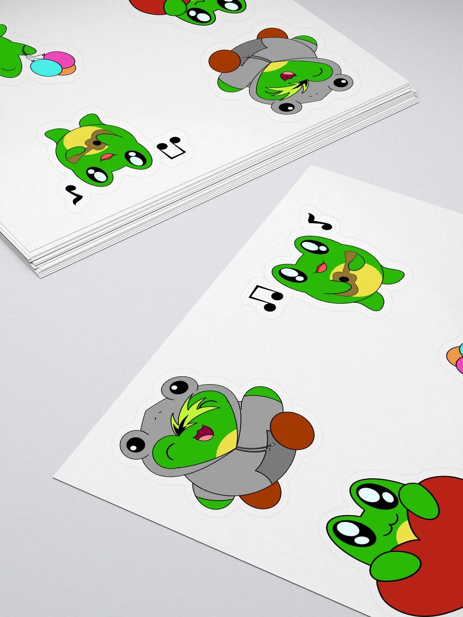 Frog Sticker Sheet product image (4)