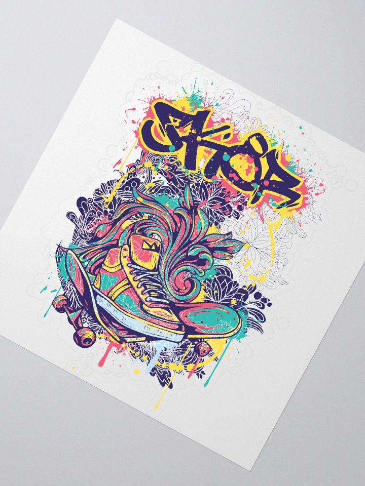 Graffiti Style Sticker product image (2)