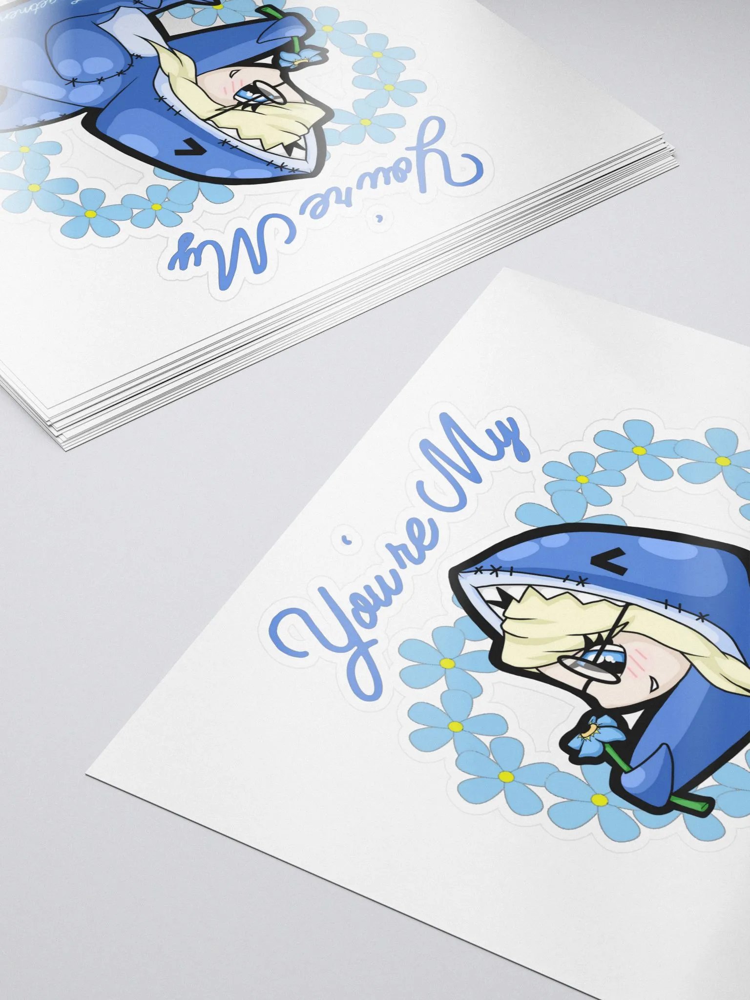 You're My Unforgettable Kiss Cut Stickers product image (5)