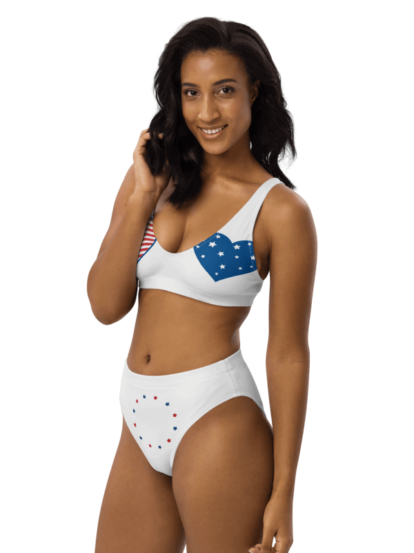 Patriotic Hearts All-Over Bikini product image (3)