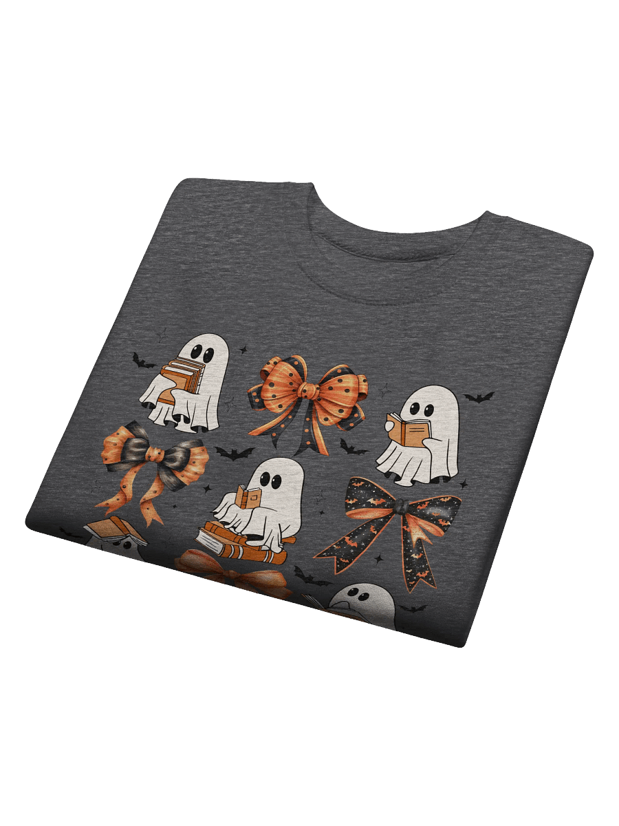Coquette Style Bookish Ghosts Sweatshirt (Homemade) product image (4)