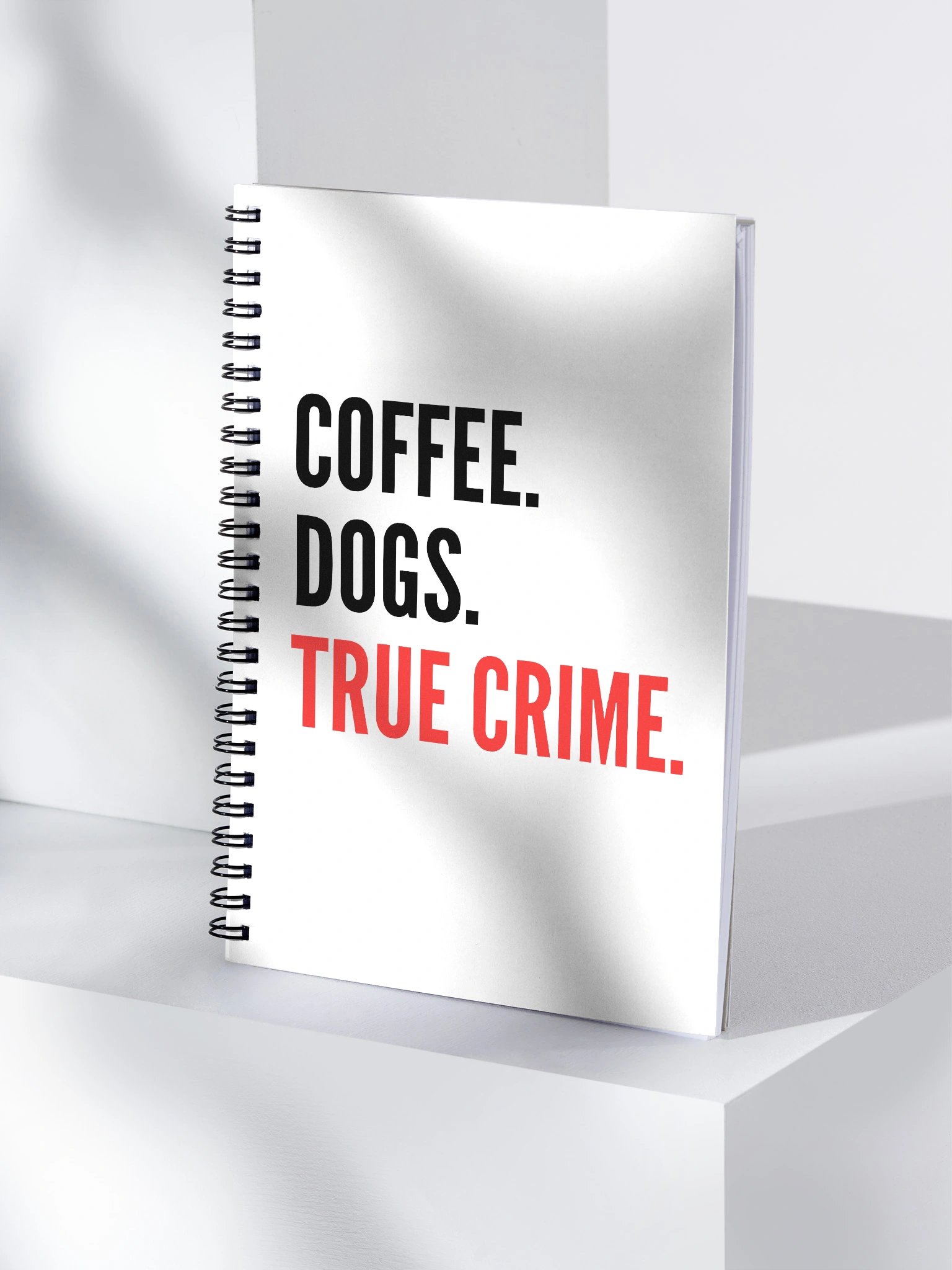 Coffee. Dogs. True Crime. Crime Journal product image (4)