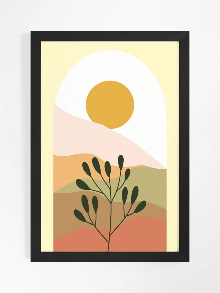 Sunrise Serenity Framed Poster product image (3)