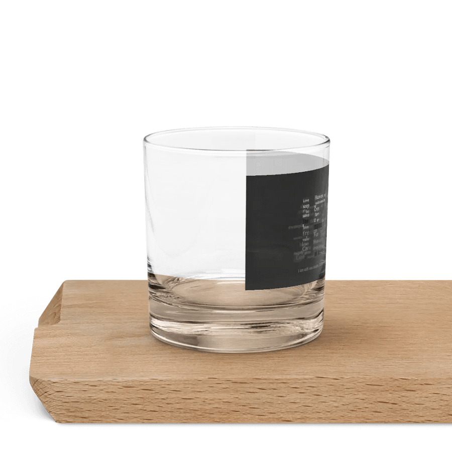 JESUS LOVE Rocks Glass product image (7)