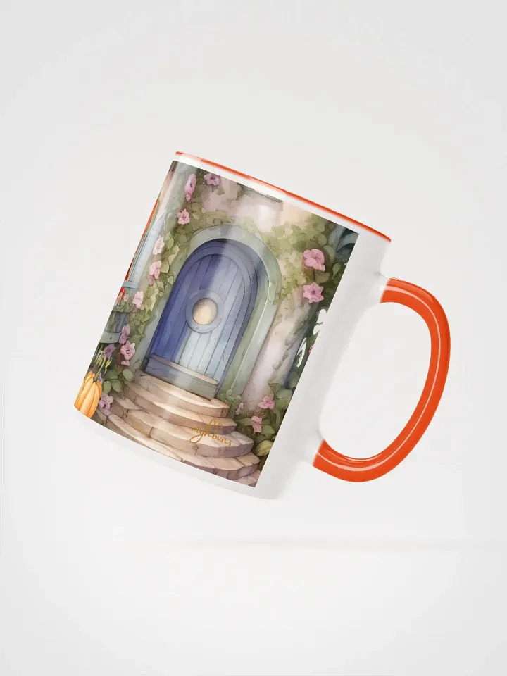 Four Seasons of Love: Autumn Serenade Mug | Fall Romance Ceramic Drinkware product image (2)