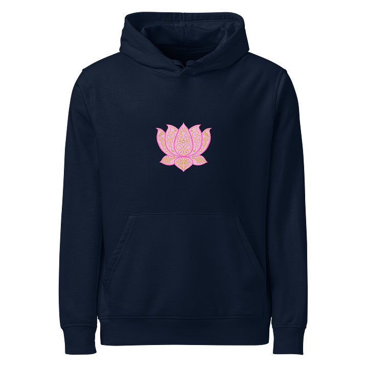 Golden Lotus Unisex Mid-Weight Hoodie product image (1)