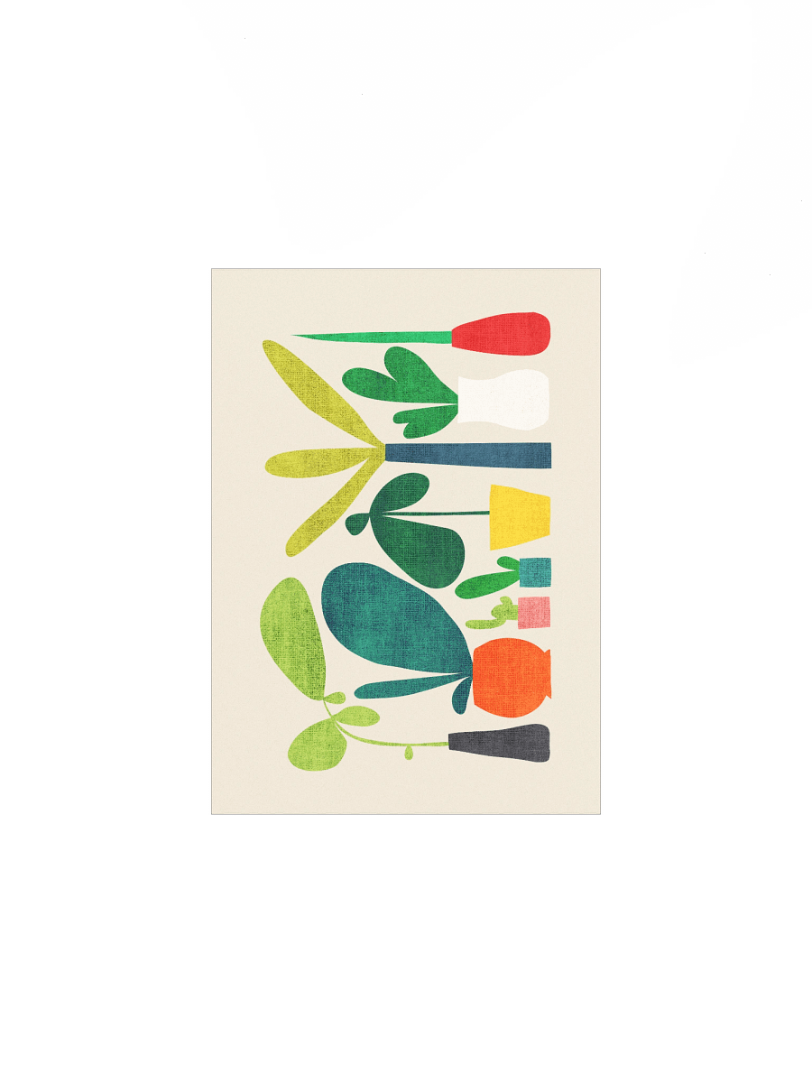 More plants art print product image (1)