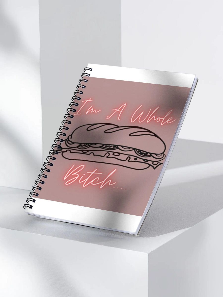 Half of Whole Note book product image (4)