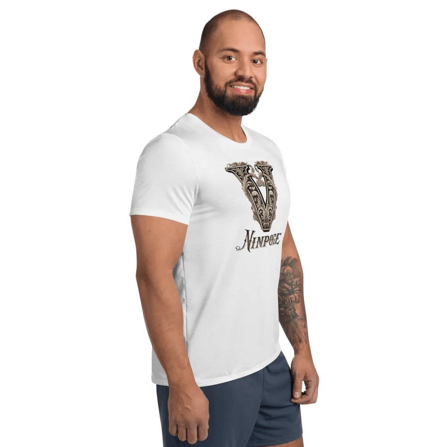 Ninpole Floral Athletic T-Shirt product image (4)