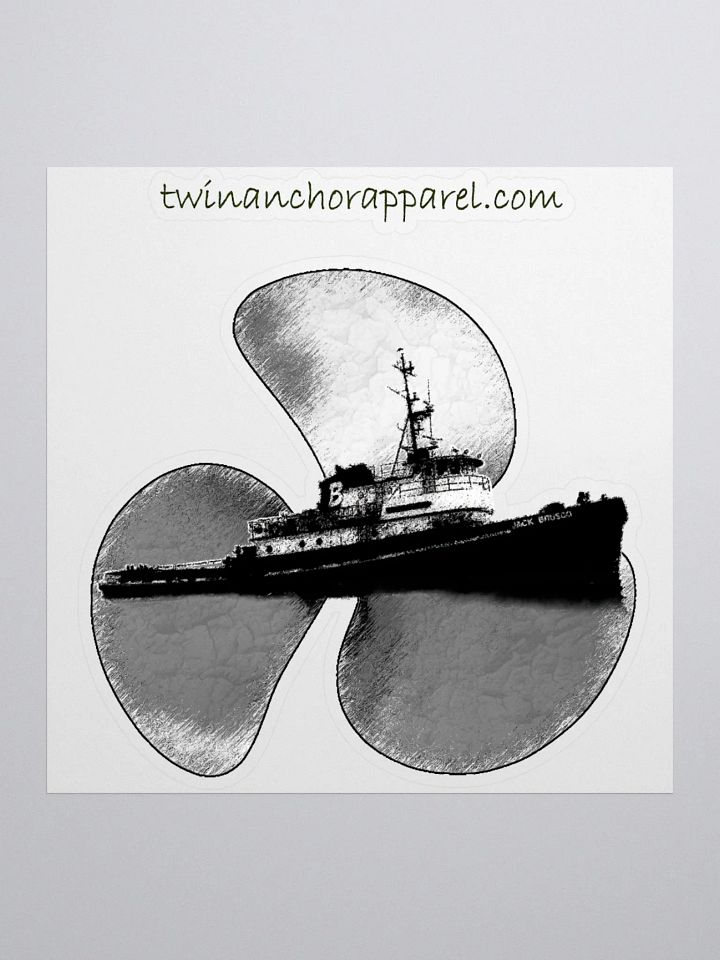 Westrac tug Kiss Cut Stickers product image (1)