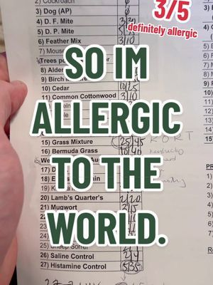 “Oh yeah i just have seasonal allergies, i just need some Claritin” #nerd #funny #allergy #vlog 
