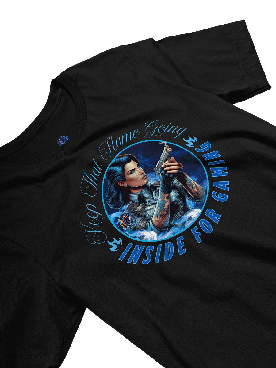 VDG "Flame Crew" Femme Fatale Gaming Tee product image (15)
