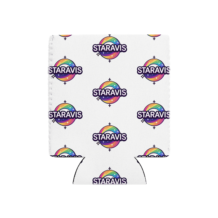 Rainbow Star Can Cooler product image (1)