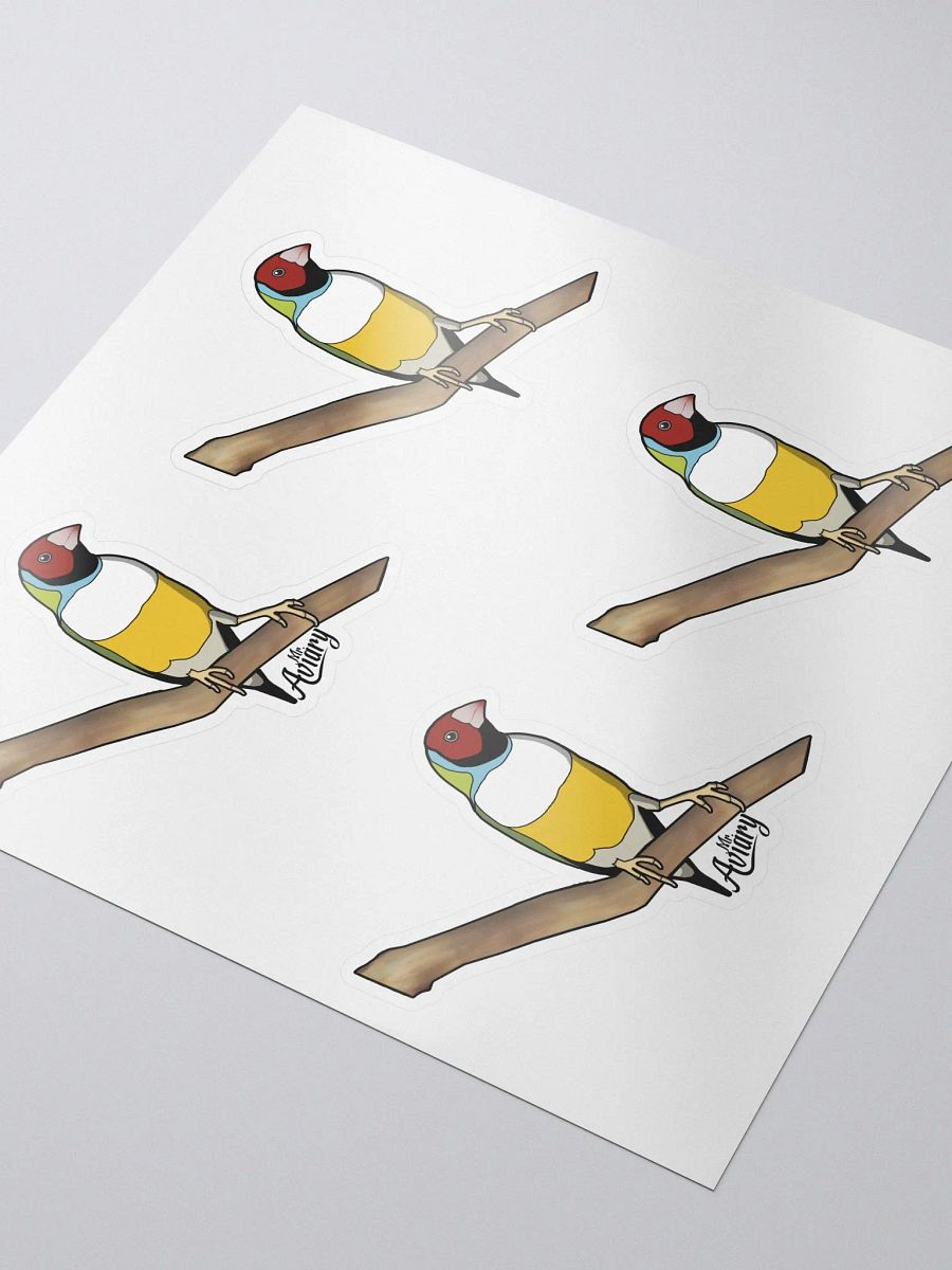 Gouldian Finch Stickers product image (3)