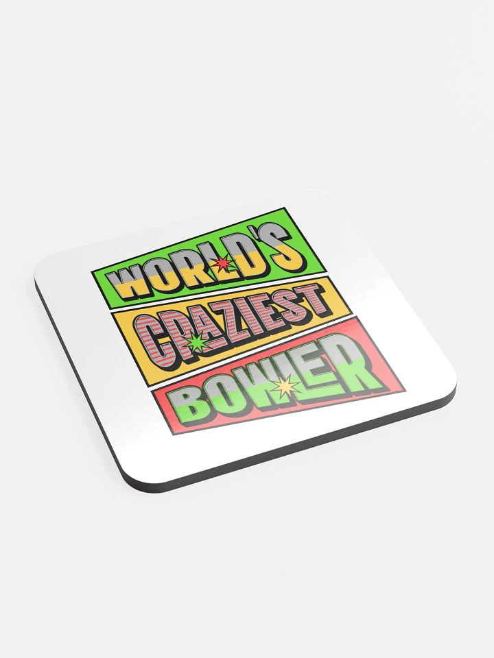 Worlds Craziest Bowler Comic Coaster product image (2)