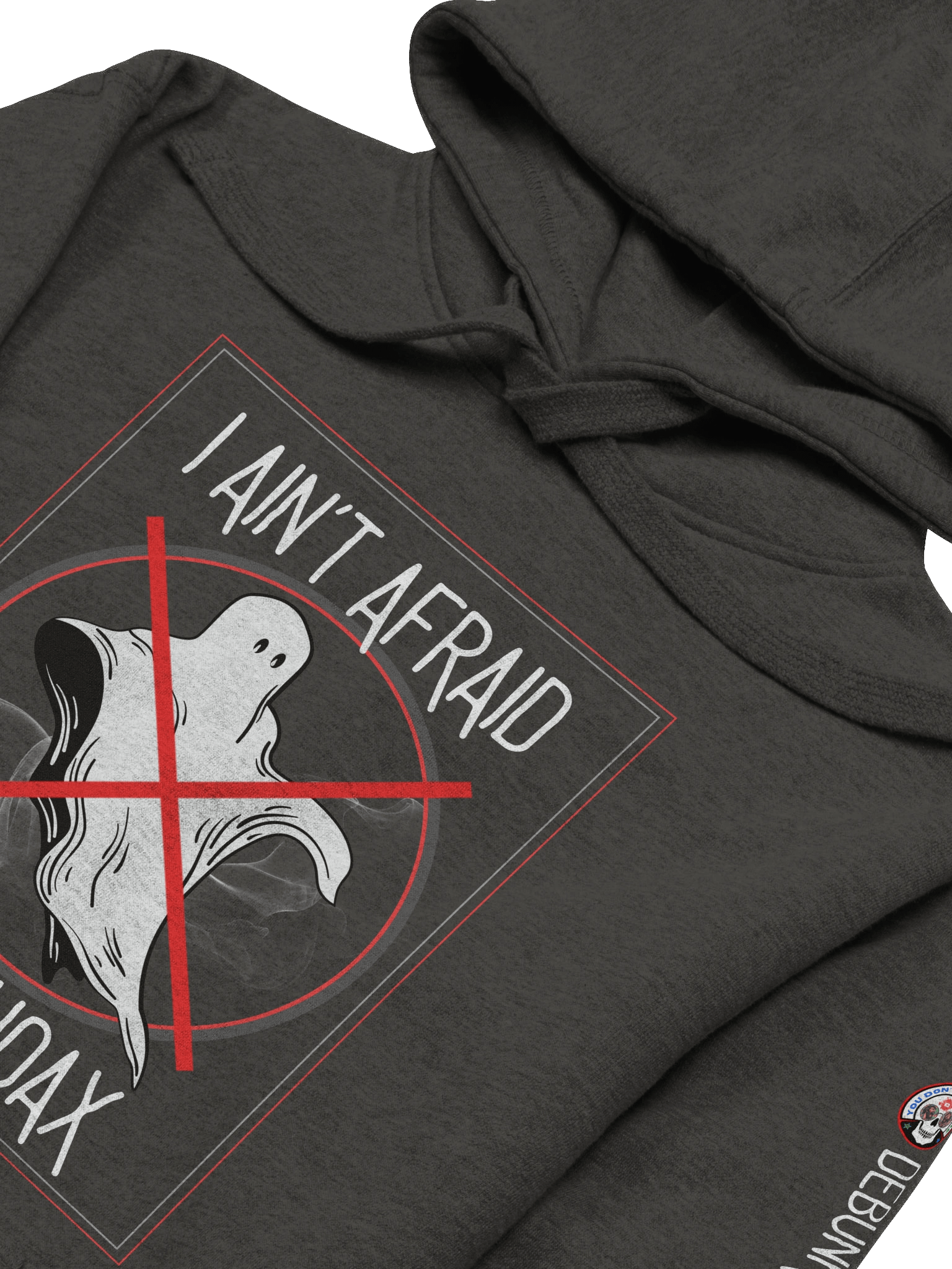 I Ain’t Afraid of No Hoax Hoodie – Warmth for the Cold, Hard Truth product image (5)