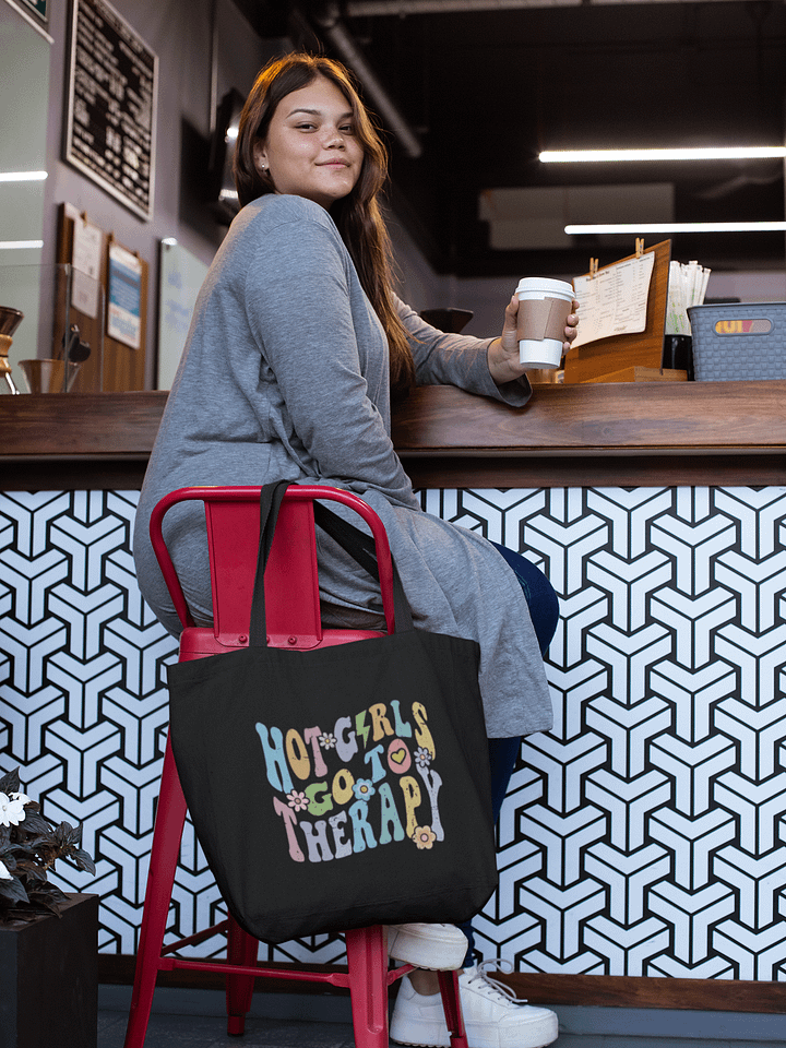 Hot Girls Go To Therapy Tote product image (1)