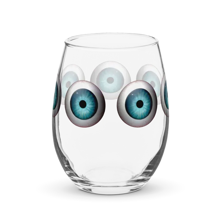 Always Watching Wine Glass product image (2)