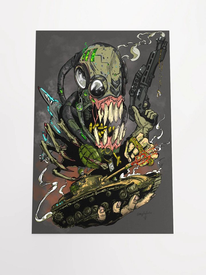 War Machine Matt Poster Print product image (1)