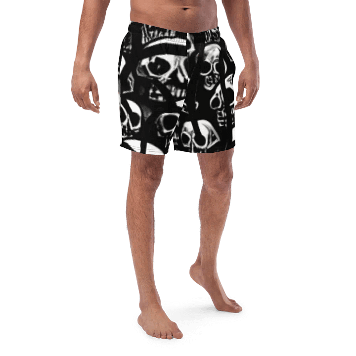 Skull Shuffle Swim Trunks product image (1)
