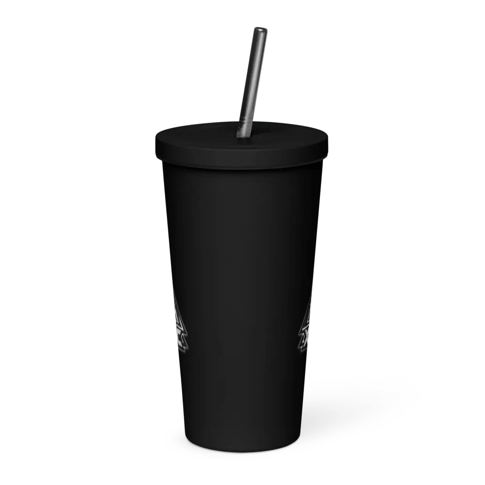 Isolierte Cup mit Trinkhalm (600ml) product image (1)