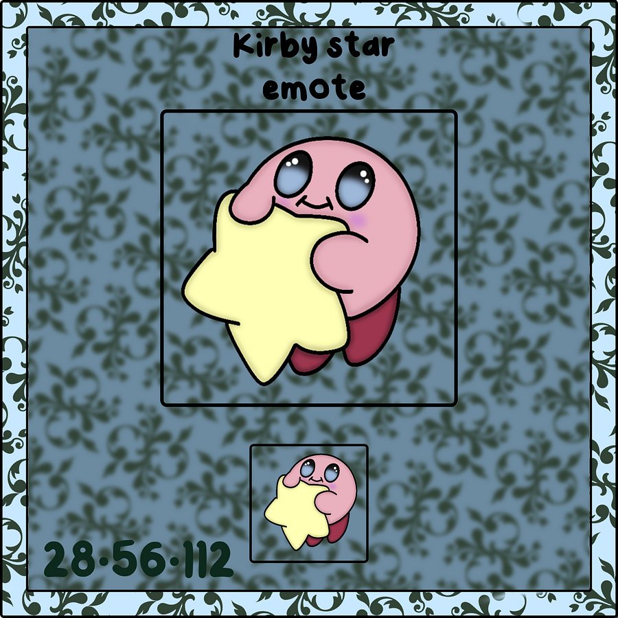 Kirby star emote product image (1)