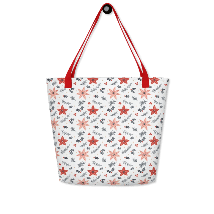 Christmas Floral Tote product image (2)
