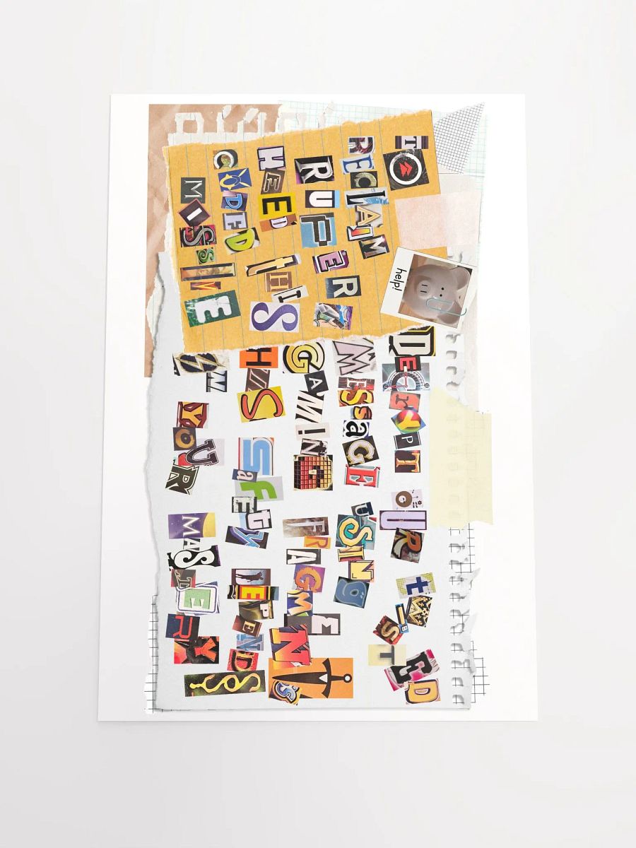 Rupert Ransom Letter Print product image (1)