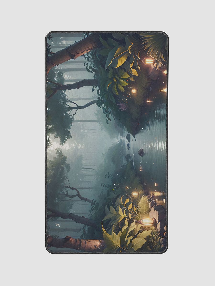 Tranquil Forest Stream Desk Mat - 12