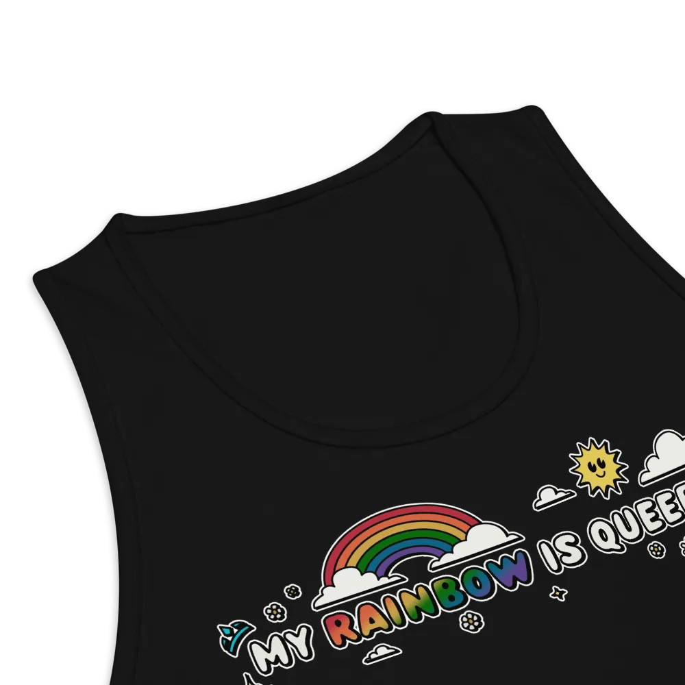 My Rainbow is Queer AF Tank Top product image (16)