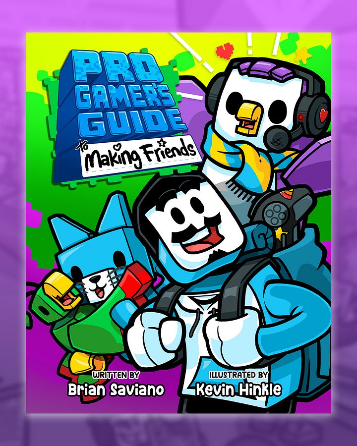 Pro Gamer's Guide to Making Friends Children's Book product image (1)