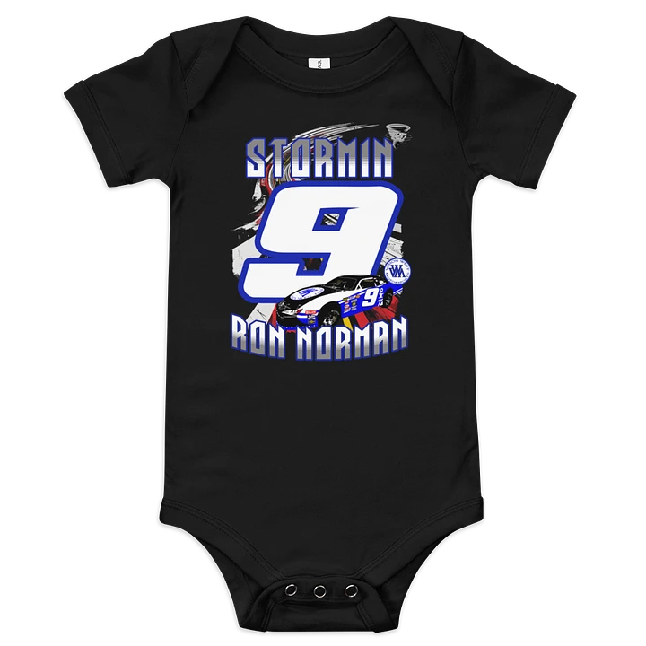 Stormin Ron Norman #9 Vision West Motorsports Onesie product image (1)