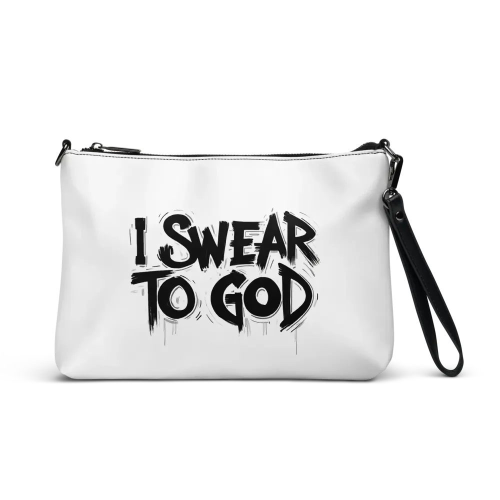 Swear to God All-Over Print Crossbody Bag product image (1)