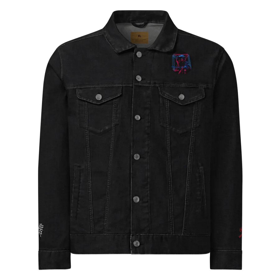 Cyber Racer Denim Jacket product image (1)