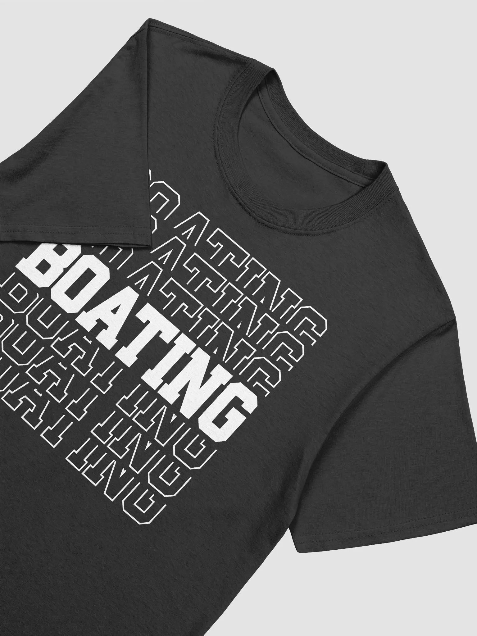 Boating (White ink) Gildan 64000 Unisex Tshirt product image (3)