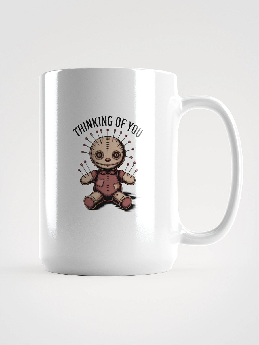 "Thinking of You" Voodoo Doll Mug product image (1)